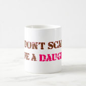 ich habe eine Tochter Kaffeetasse (Mittel)