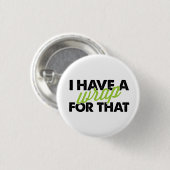 Ich habe eine Verpackung für diesen Knopf Button (Vorne & Hinten)