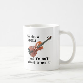 Ich habe eine Viola Kaffeetasse