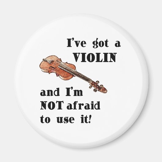 Ich habe eine Violine Got Magnet (Vorne)