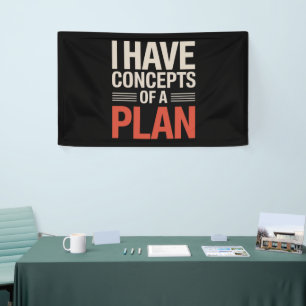 Ich habe eine Vorstellung von einem Plan  Banner