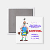 Ich habe eine Wette auf das Kids-Magnet verloren Magnet (Vorderseite/Rückseite)