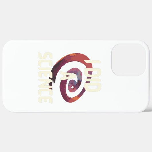 Ich habe eine Wissenschaft gemacht Case-Mate iPhone Hülle (Rückseite / Rechts)