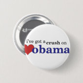 Ich habe eine Zerstampfung auf Obama Button (Vorne & Hinten)