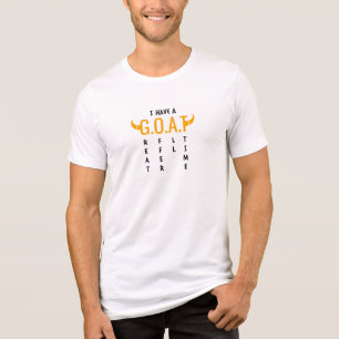 Ich habe eine Ziege - Kühne Aussage Tri-Blend Shirt