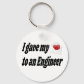 Ich habe einem Ingenieur mein Herz gegeben Schlüsselanhänger (Vorderseite)