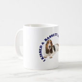 Ich habe einen Bassett-Hund geküsst Kaffeetasse (Vorderseite Links)