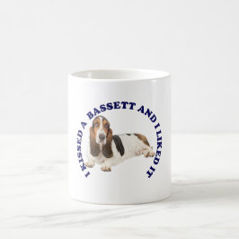Ich habe einen Bassett-Hund geküsst Kaffeetasse