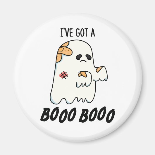 Ich habe einen Boo Boo Funny Halloween Ghost Pun G Magnet (Vorne)