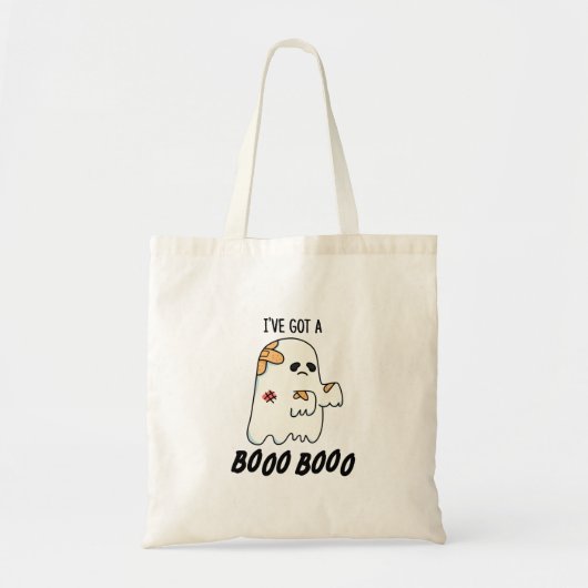Ich habe einen Boo Boo Funny Halloween Ghost Pun G Tragetasche (Vorne)