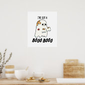 Ich habe einen Boo Boo FunnyHalloween Ghost Pun Go Poster (Küche)