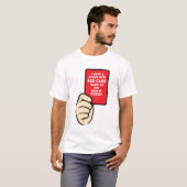 Ich habe einen brandneuen Red Card T - Shirt (Vorne ganz)