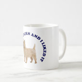 Ich habe einen Cairn Terrier geküsst Kaffeetasse (VorderseiteRechts)