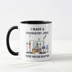 Ich habe einen Chemie-Witz erzählt – es gab keine  Tasse