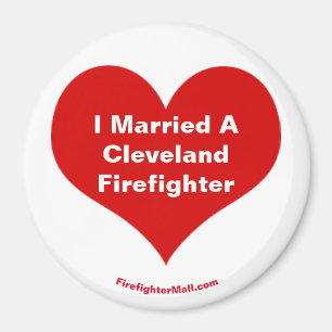 Ich habe einen Cleveland Firefighter-Magneten Verh Magnet