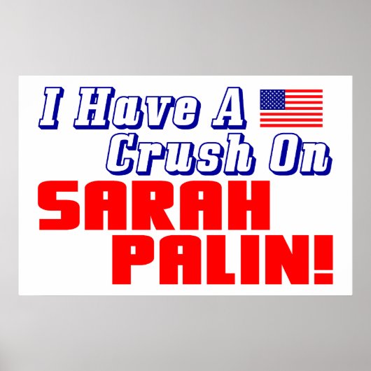 Ich habe einen Crush Poster (Vorne)