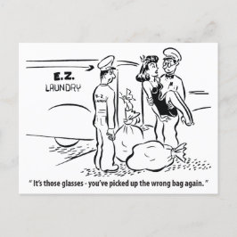 Ich habe einen falschen Beutel abgeholt, Wäschesch Postkarte