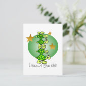 Ich habe einen Fanclub Postkarte (Stehend Vorderseite)