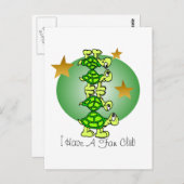 Ich habe einen Fanclub Postkarte (Vorne/Hinten)