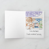 Ich habe einen Fehler gemacht Karte (Innenseite)