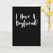 Ich habe einen Freund Karte (Gelbe Blume)