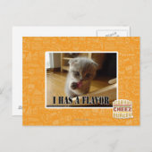 Ich habe einen Geschmack Postkarte (Vorne/Hinten)