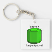 Ich habe einen großen Apatit! Schlüsselanhänger (Vorderseite)