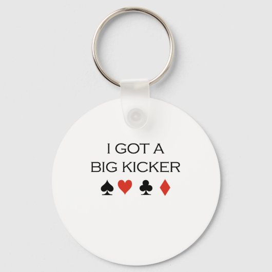 Ich habe einen großen T - Shirt got Schlüsselanhänger (Vorderseite)