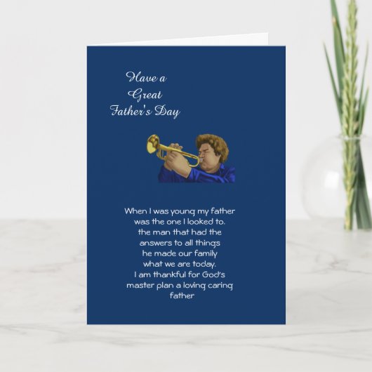 Ich habe einen großen Vatertag Karte (Vorderseite)