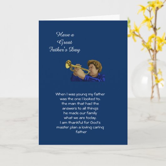 Ich habe einen großen Vatertag Karte (Gelbe Blume)