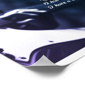 Ich habe einen Grund anzubeten Poster (Ecke)