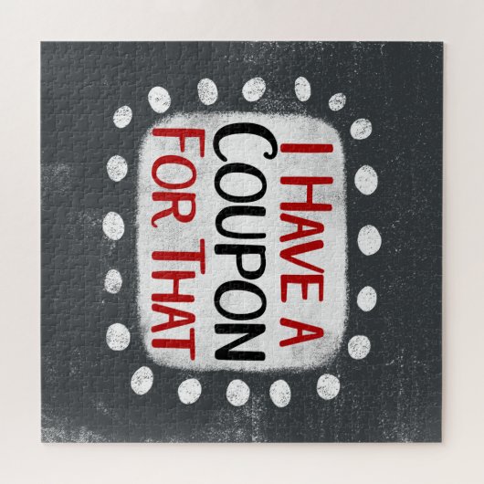 Ich habe einen Gutschein für dieses Puzzle (Horizontal)