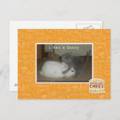 Ich habe einen Hase Postkarte (Vorne/Hinten)