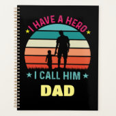 Ich habe einen Held, den ich ihn Vater nenne Planer (Vorderseite)