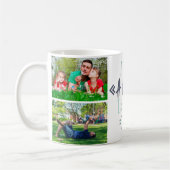 Ich habe einen Helden, den ich Vater Custom Foto Kaffeetasse (Links)