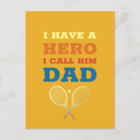 Ich habe einen Helden-Vater - Tennis Vatertag