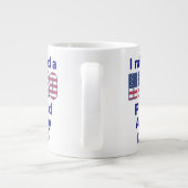 "Ich habe einen HERO, Proud ARMY VATER! 20 oz Jumbo-Tasse (Rückseite)