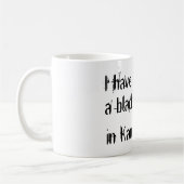 Ich habe einen hinteren Gurt in Kama Sutra Kaffeetasse (Links)