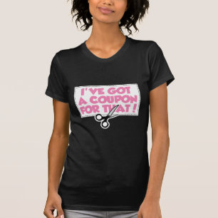 Ich habe einen Kupon für den T-Shirt