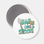 Ich habe einen Löffel Magnet (Vorderseite/Rückseite)