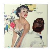 Ich habe einen Mann 2 Gewollt Fliese (Vorderseite)