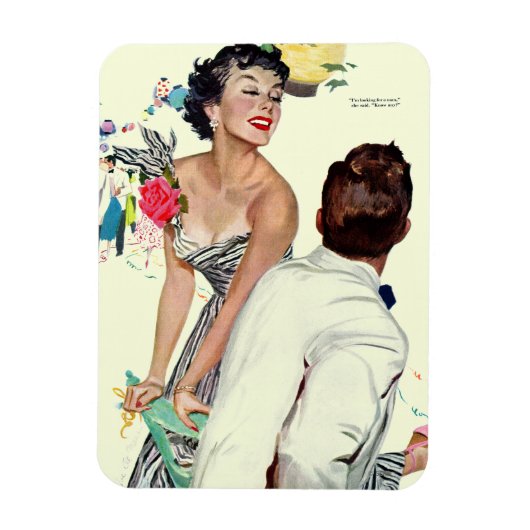 Ich habe einen Mann 2 Gewollt Magnet (Vertikal)