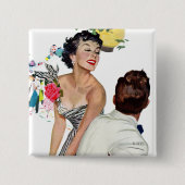 Ich habe einen Mann Gewollt Button (Vorderseite)