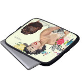 Ich habe einen Mann Gewollt Laptopschutzhülle (Vorne Knopf)