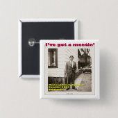 Ich habe einen Meetin Knopf Button (Vorne & Hinten)