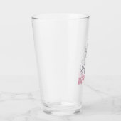 Ich habe einen Meltdown - Funny Snowman Design Glas (Rechts)