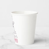 Ich habe einen Meltdown - Funny Snowman Design Pappbecher (Links)