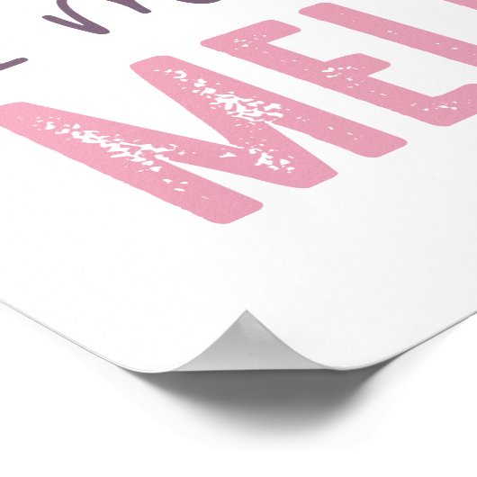 Ich habe einen Meltdown - Funny Snowman Design Poster (Ecke)