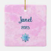 "Ich habe einen Meltdown" Weihnachtsschmuck (Rückseite)