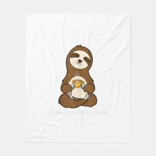 Ich habe einen Moment Koffein Kaffee Cafe Otaku Co Fleecedecke